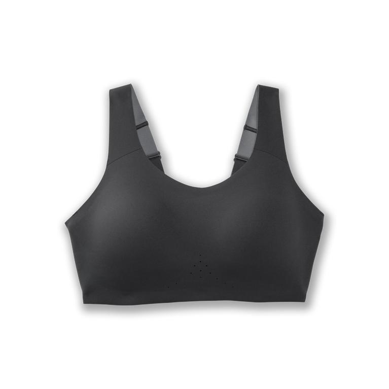 Brooks DARE SCOOPBACK Running Bra Womens Sale - Asphalt/DarkGey (GAR347806)